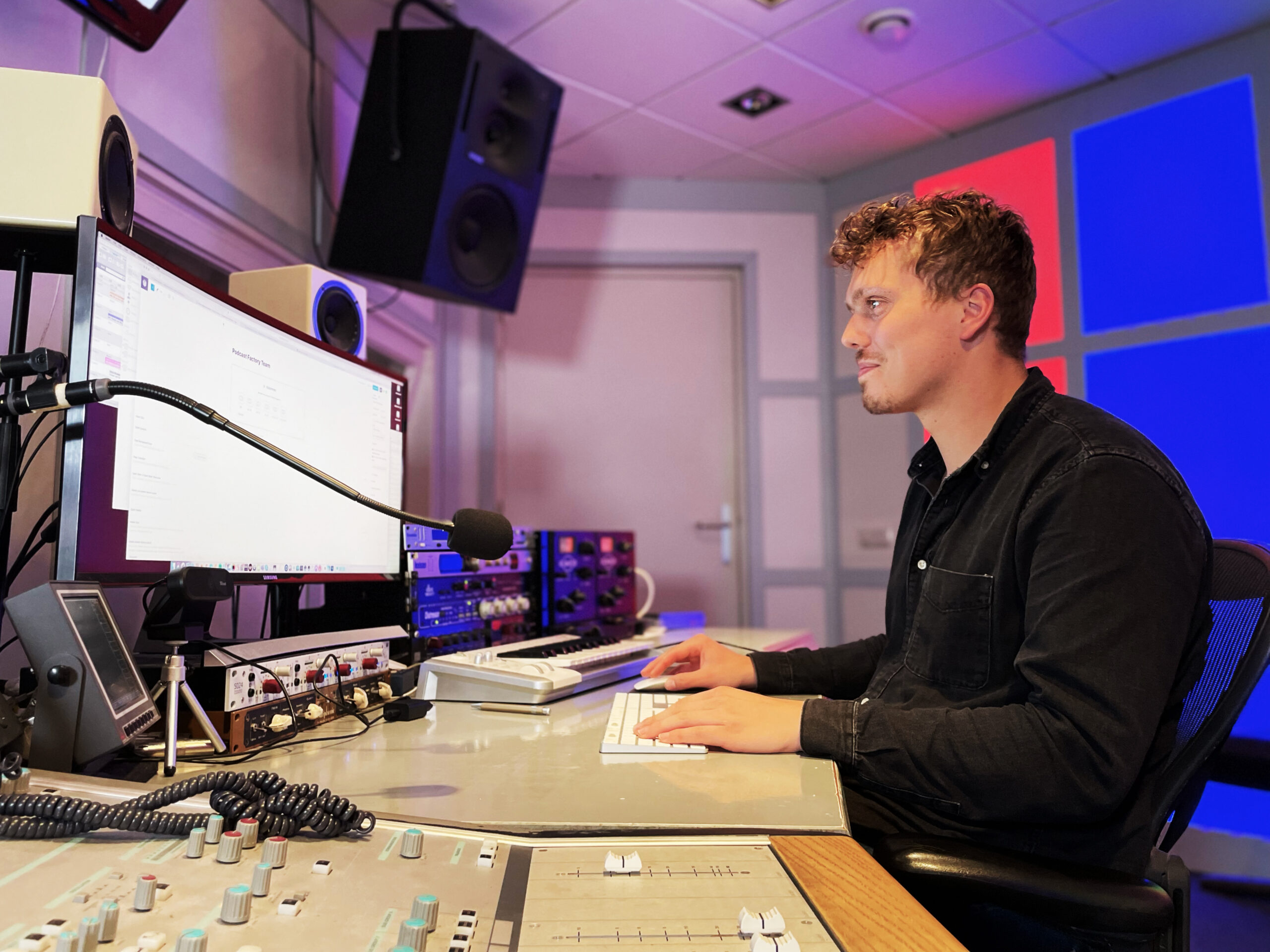 Podcast Factory Podcaststudio Amsterdam Maurits