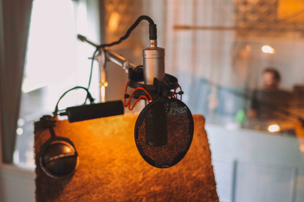 geluidstudio Amstedam podcast opnemen
